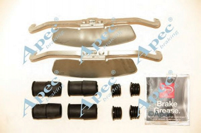APEC BRAKING kit1222 -  Комплектующие, тормозные колодки